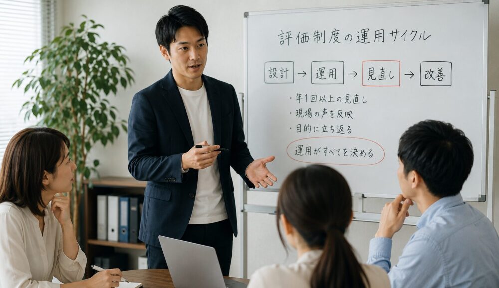 「評価制度はある、でも使われていない」を解消する運用の3つの工夫