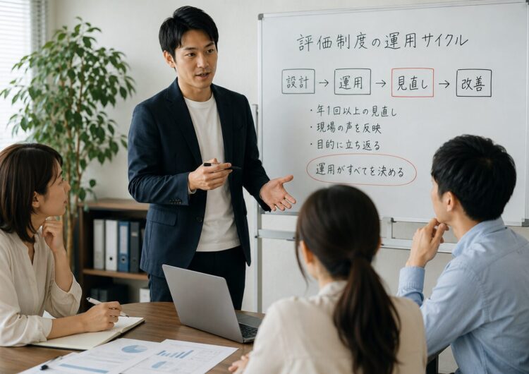 「評価制度はある、でも使われていない」を解消する運用の3つの工夫